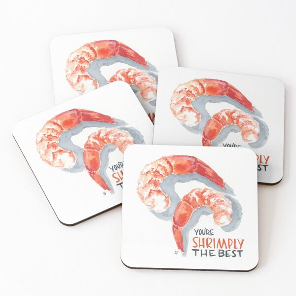 Item preview, Shrimply the Best designed and sold by sarahvogelart.