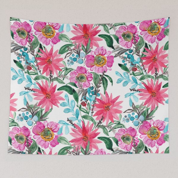 Item preview, Watercolor flowers. Abstract hand drawn art.  designed and sold by NatalliaNovik.