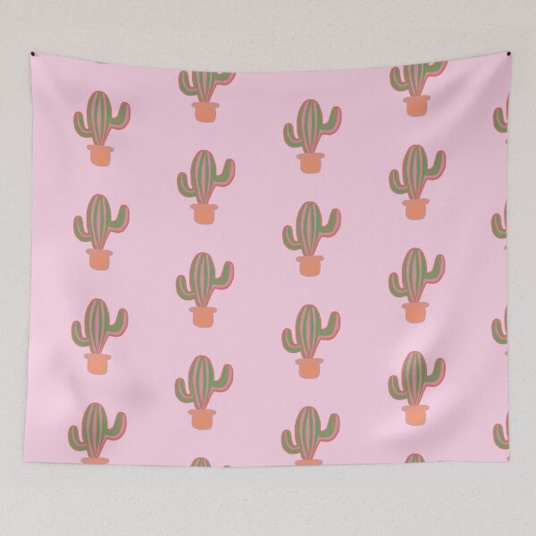 Item preview, Pink and Purple cactus designed and sold by Attenborough_Fan.
