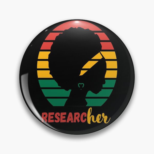 Item preview, RESEARCher FEMALE SCIENTIST SILHOUTTE BLACK HISTORY MEDICAL LABORATORY SCIENTIST  designed and sold by Hippiesole.