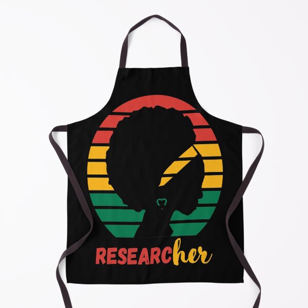 Item preview, RESEARCher FEMALE SCIENTIST SILHOUTTE BLACK HISTORY MEDICAL LABORATORY SCIENTIST designed and sold by Hippiesole.