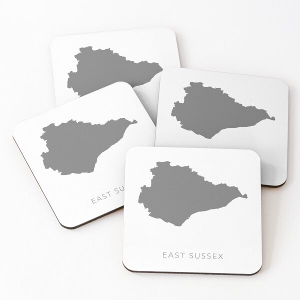 Item preview, Map of East Sussex UK designed and sold by By-Danni-Marie.