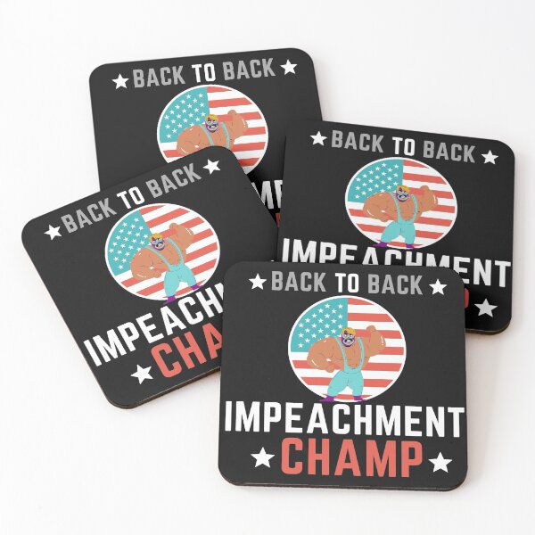 Item preview, Back to Back Impeachment Champion designed and sold by LeonardoBotha.