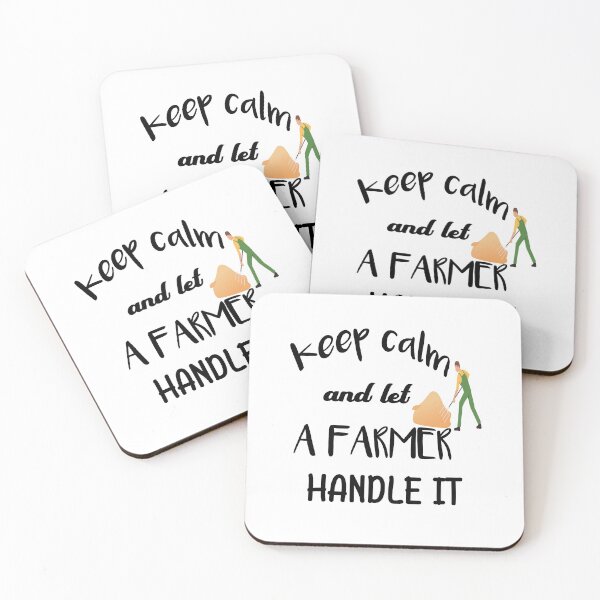 Item preview, keep calm and let a farmer handle it t-shirt Classic T-Shirt designed and sold by Ikgha.