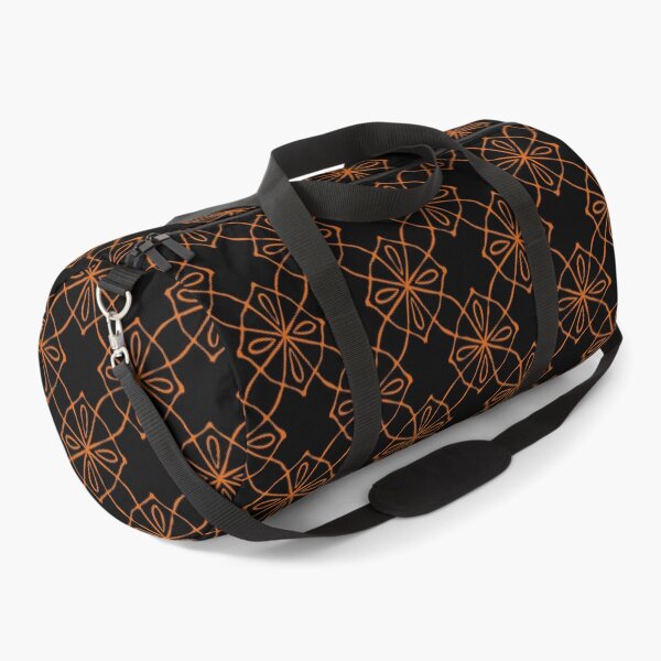 Item preview,  Geometric Pattern  Linked  Black Orange designed and sold by Antava.