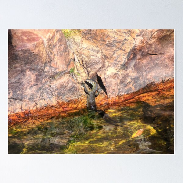 Item preview,  Water Monitor designed and sold by SACRED NATURE DESIGNS.