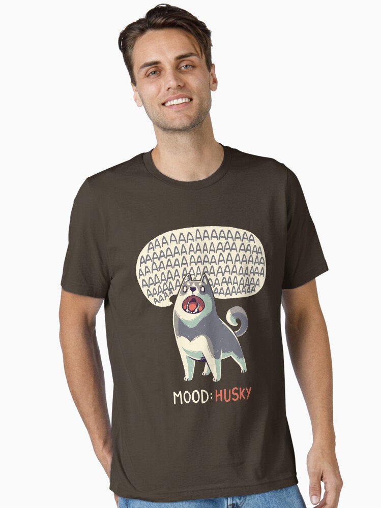 Mood: Husky // Funny Dog, Howling, Siberian Essential T-Shirt