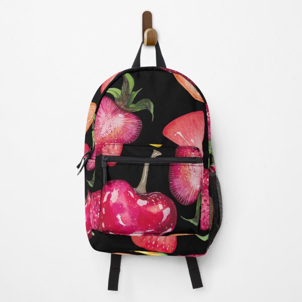 Item preview, Watercolor Fruits splash, strawberries, cherries, watermelon slices designed and sold by IngaDesign.