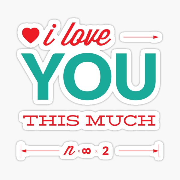 Item preview, I love you this much designed and sold by Fablife group.