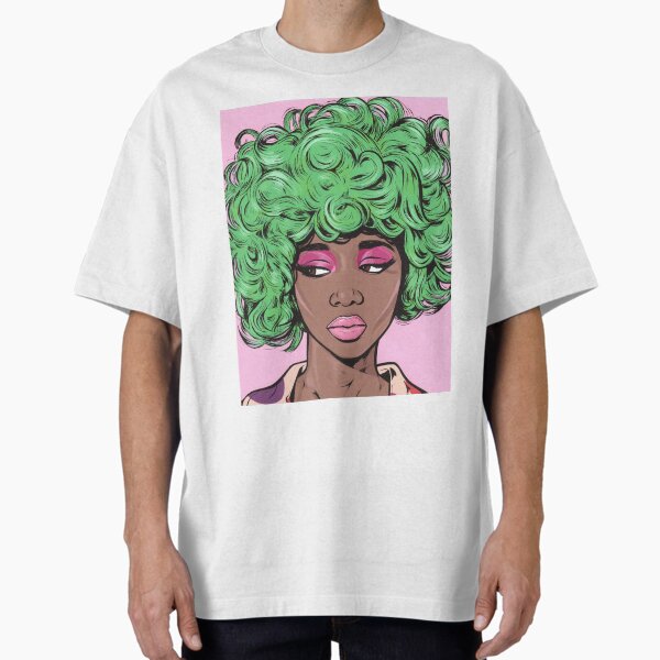 Item preview, Green Haired Kawaii Comic Girl designed and sold by turddemon.