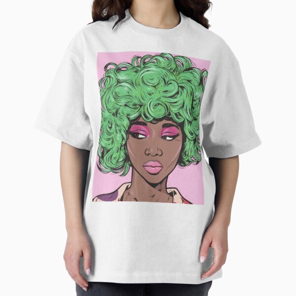 Item preview, Green Haired Kawaii Comic Girl designed and sold by turddemon.