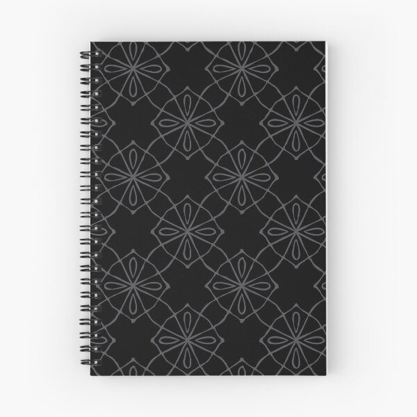 Item preview,  Geometric Pattern Linked  Black Grey designed and sold by Antava.