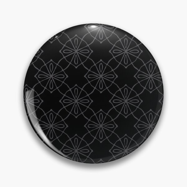 Item preview,  Geometric Pattern Linked  Black Grey designed and sold by Antava.