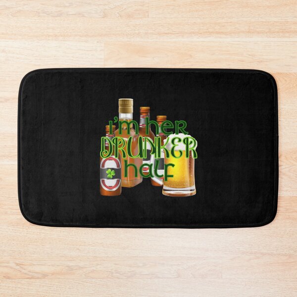 Item preview, I’m Her Drunker Half! St. Paddy’s! (on Black) designed and sold by PawsitiveMum.