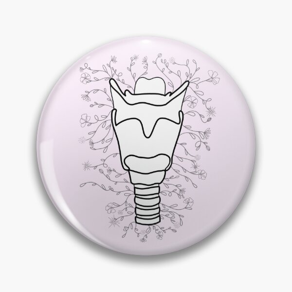 Item preview, Larynx with Flowers designed and sold by Savannah's Grace.