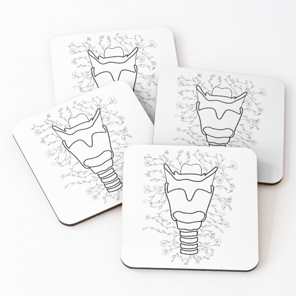Item preview, Larynx with Flowers designed and sold by Savannah's Grace.