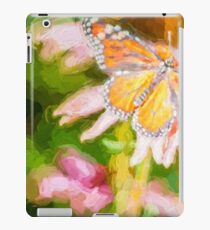 Monarch Butterfly on Cone Flower iPad Case/Skin