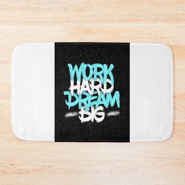 Item preview, Work Hard Dream Big designed and sold by max-art-lvl.