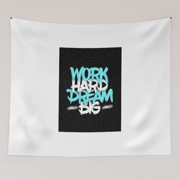 Item preview, Work Hard Dream Big designed and sold by max-art-lvl.