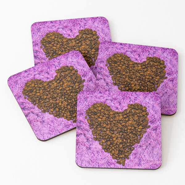 Item preview, Heart shaped coffee beans designed and sold by SzendeB.