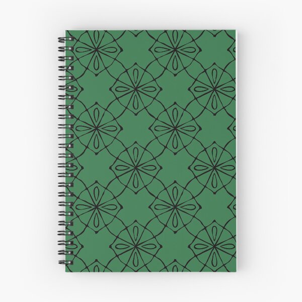 Item preview,  Geometric Pattern Linked Green Black designed and sold by Antava.