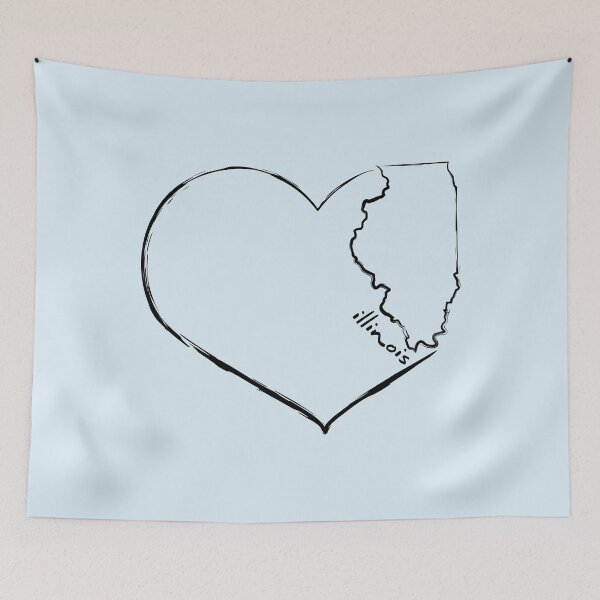 Item preview, Illinois Love designed and sold by CM-PD.