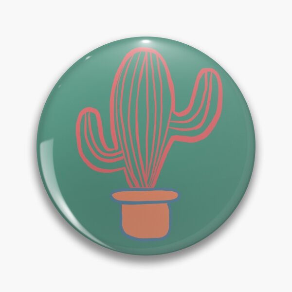 Item preview, Orange and green cactus designed and sold by Attenborough_Fan.
