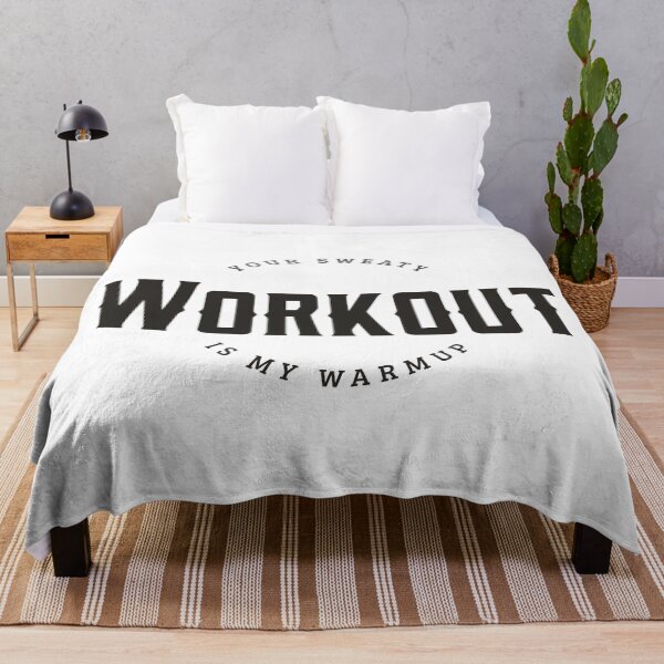 Item preview, Your workout is my warm up - Funny Workout designed and sold by jeroo.