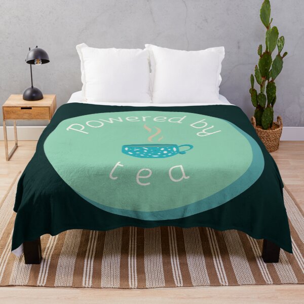 Item preview, Powered by tea designed and sold by GoodVibesOcean.