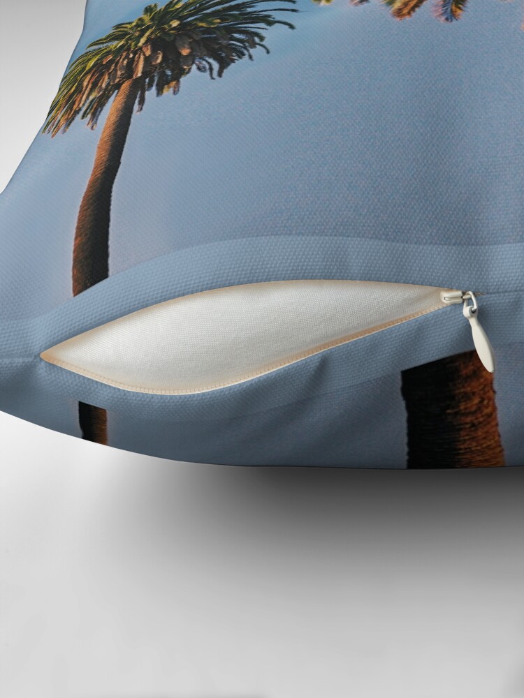 Thumbnail 2 of 4, Pillow, Palm Trees With A Flash Of Sunlight. designed and sold by BDMcT.