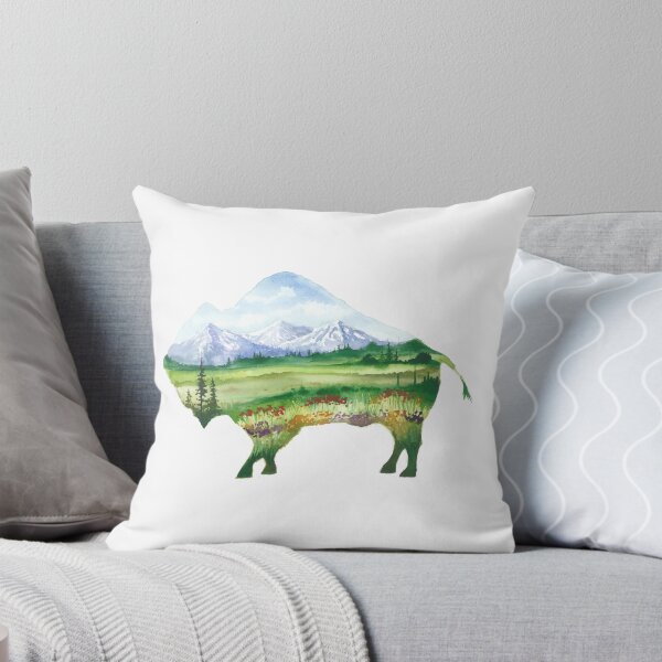 Item preview, Bison Silhouette designed and sold by sarahvogelart.