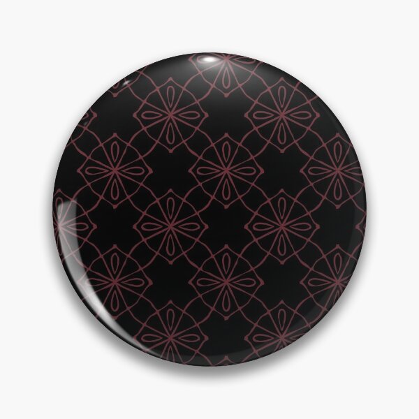 Item preview,  Geometric Pattern Linked  Black Burgundy designed and sold by Antava.
