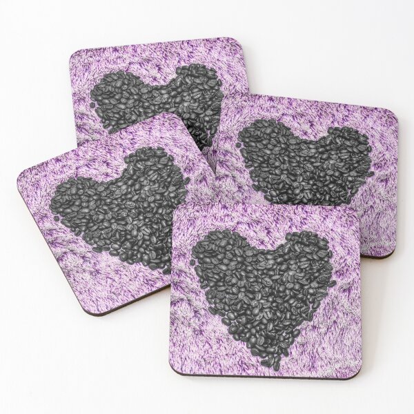 Item preview, Heart shaped coffee beans designed and sold by SzendeB.