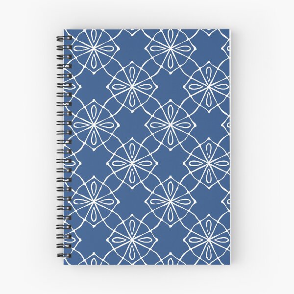 Item preview,  Geometric Pattern Linked Blue White designed and sold by Antava.