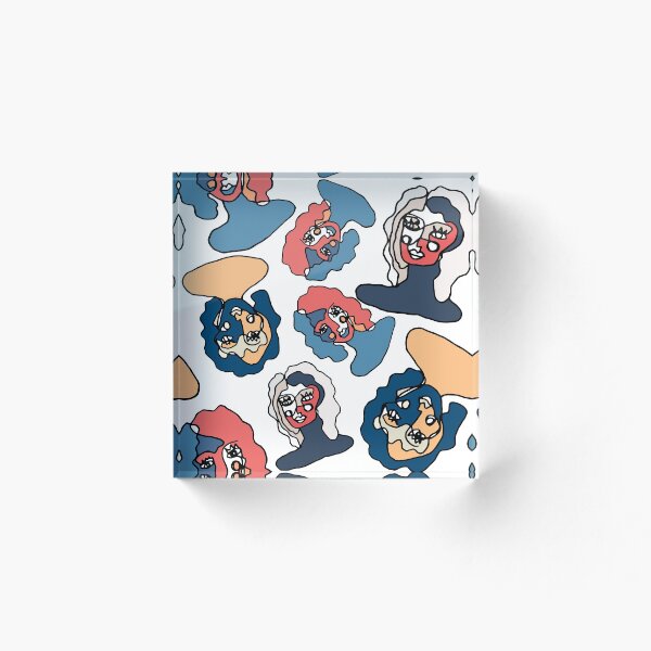 Item preview, Abstract portraits of women. designed and sold by NatalliaNovik.