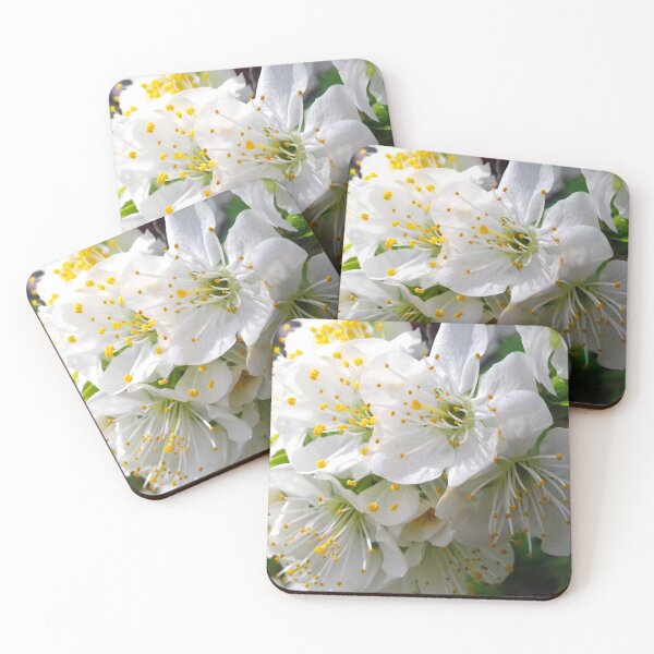 Item preview, Group of white plum blossoms designed and sold by Mahirov Shop.