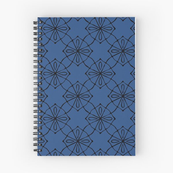 Item preview,  Geometric Pattern Linked Blue Black designed and sold by Antava.