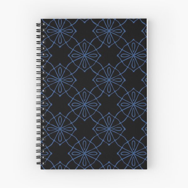Item preview,  Geometric Pattern Linked  Black Blue designed and sold by Antava.