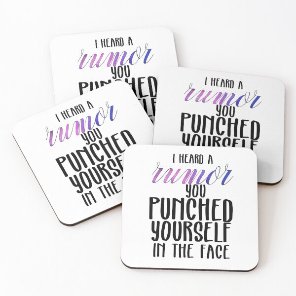 Item preview, The Umbrella Academy-Inspired "A Rumor You Punched Yourself" designed and sold by mulberrydragon.
