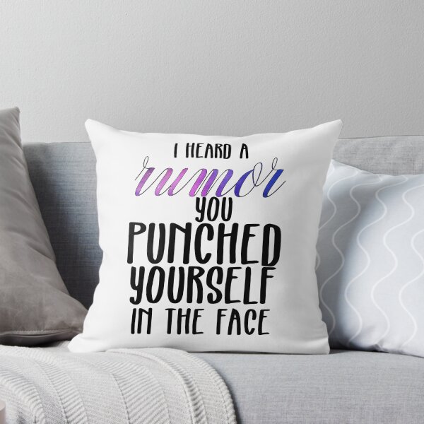 Item preview, The Umbrella Academy-Inspired "A Rumor You Punched Yourself" designed and sold by mulberrydragon.
