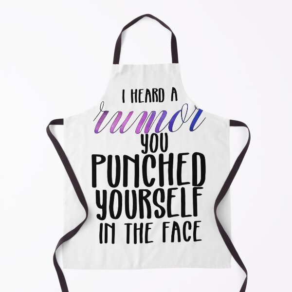 Item preview, The Umbrella Academy-Inspired "A Rumor You Punched Yourself" designed and sold by mulberrydragon.