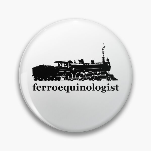 Item preview, Ferroequinologist - Train Enthusiast / Railfan / Railway Fan designed and sold by ClickForMore.