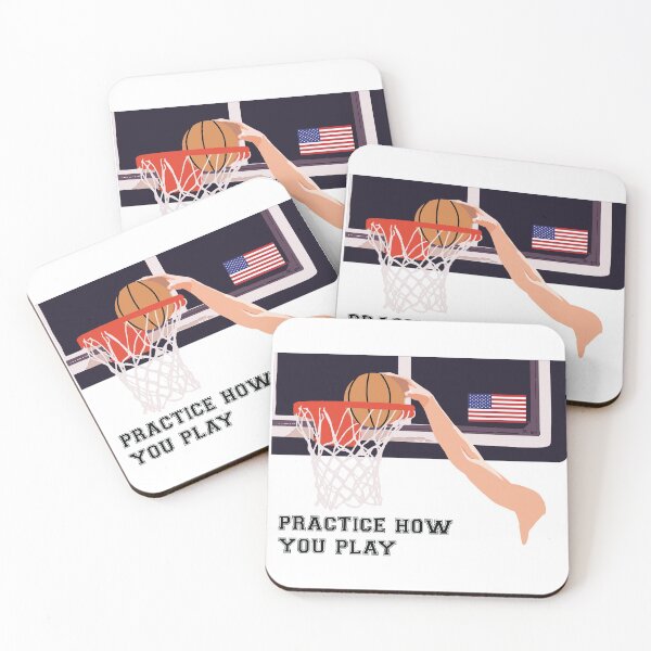 Item preview, Practice How You Play Basketball 1 designed and sold by cmd-art.