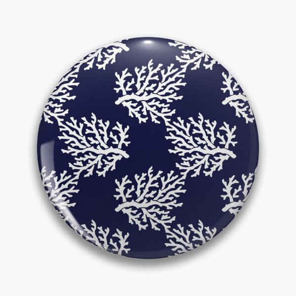 Item preview, Blue and white coral designed and sold by IoanaHraball.