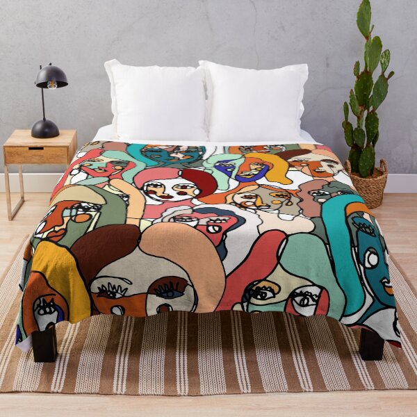 Item preview, Abstract portraits of women. designed and sold by NatalliaNovik.