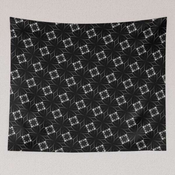 Item preview, Black and white diamond pattern designed and sold by 'VARI'.