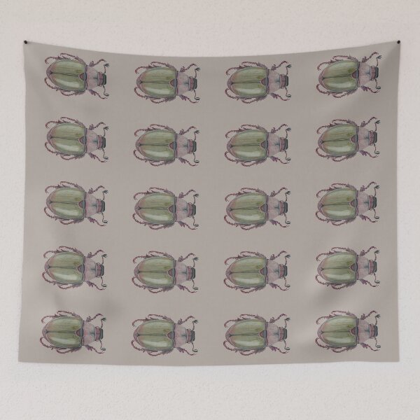 Item preview, Apple Fairy Chafer Beetle (Proagopertha lucidula) designed and sold by beetlelady.