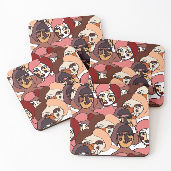 Item preview, Abstract portraits of women. designed and sold by NatalliaNovik.