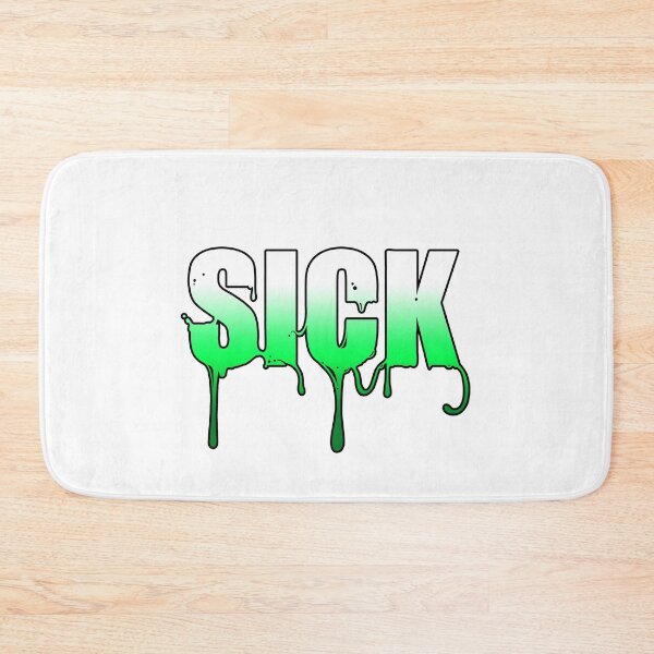 Item preview, SICK Green and White designed and sold by LeonLambyArt.