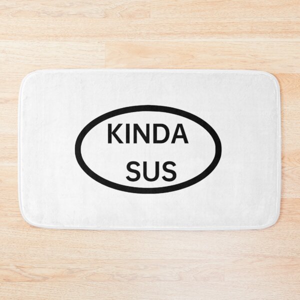 Item preview, Kinda Sus Oval designed and sold by Jefflevin333.